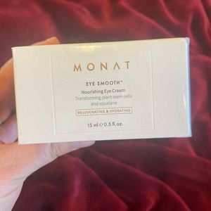 MONAT eye cream.